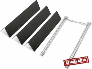 GLARETEX 7635 Flavorizer Bars and 69785 Grill Burner Tube