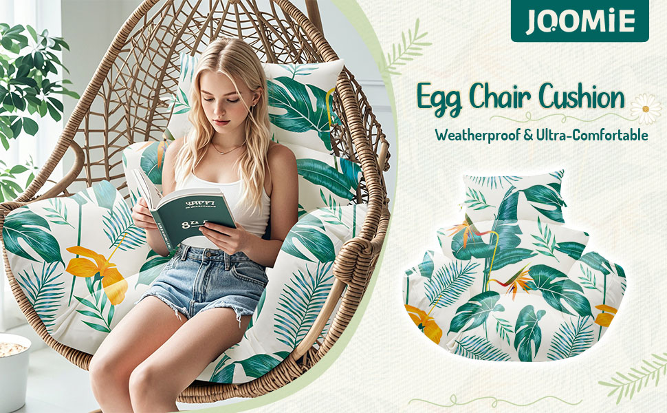Waterproof Egg Chair Cushion Replacement