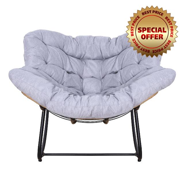 Qiebenav Outdoor Rattan Rocking Chair