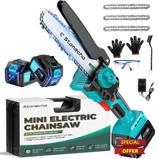 Stonecho Mini Chainsaw 6 Inch