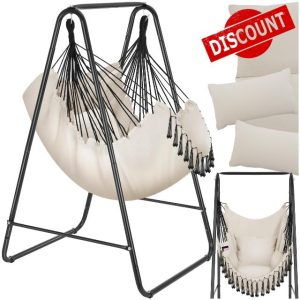 ectake® Hanging Chair in Boho Style with Tassels