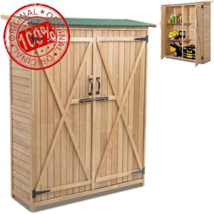COSTWAY Wooden Garden Shed