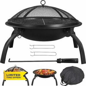 HH Home Hut Fire Pit Folding Portable heater for Outdoors