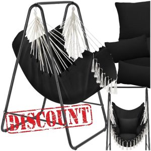 ectake® Hanging Chair in Boho Style with Tassels