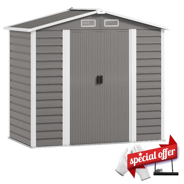 Outsunny 7 x 4ft Garden Shed