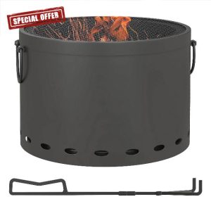 Outsunny Smokeless Fire Pit