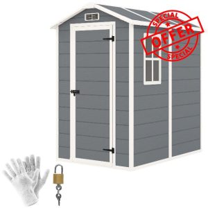 Outsunny 4 x 6ft Garden Shed