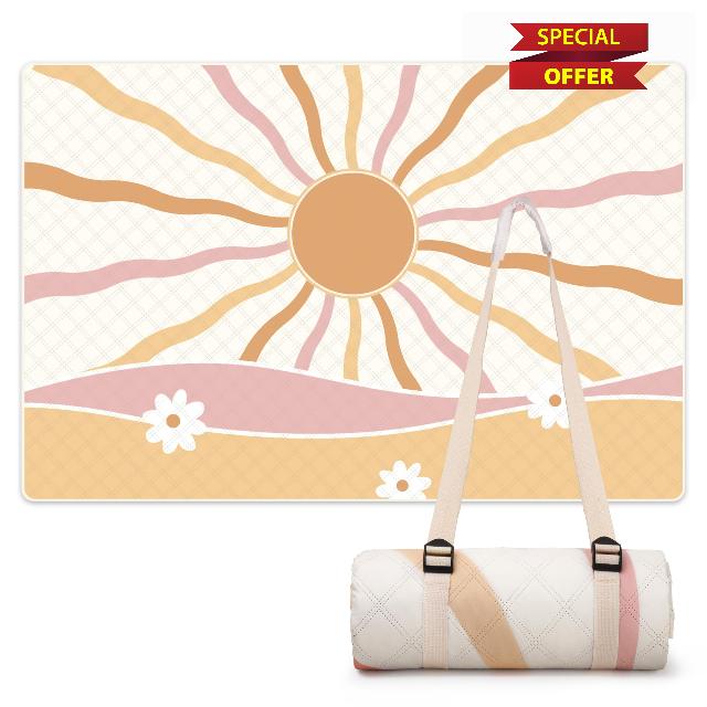 LARUTAN 200x300cm Extra-large Waterproof Picnic Mat