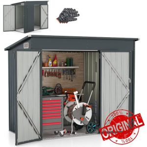 COSTWAY 8 x 4ft Garden Storage Shed