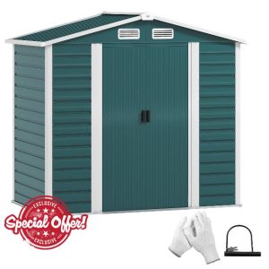 Outsunny 7 x 4ft Garden Shed