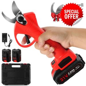 Electric Pruning Shears Professional Cordless Electric Pruning Battery Powered