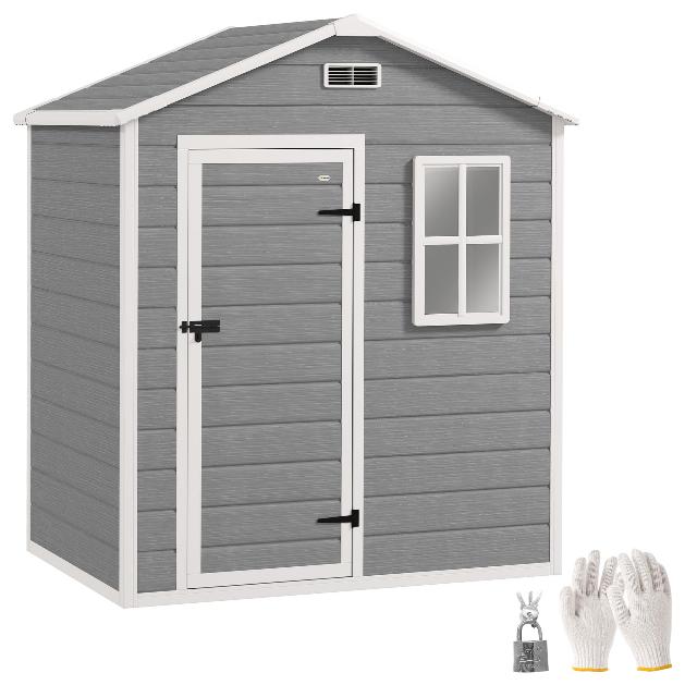 Outsunny 6 x 4ft Garden Shed