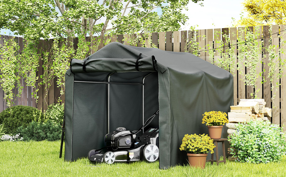 portable sheds temporary mobility scooter motorcycle bicycle