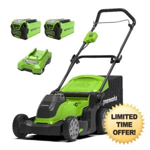 Greenworks 40V Cordless Lawnmower for Lawns up to 500m²