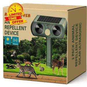 2 Pack Cat Repellent for Gardens UK