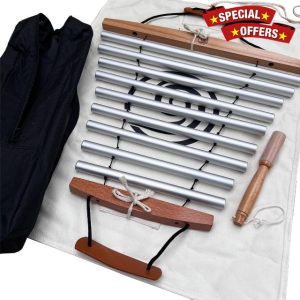 Melodic Tuneful Swing Chime – Soothing Wind Chimes for Outdoor Garden & Patio Decor