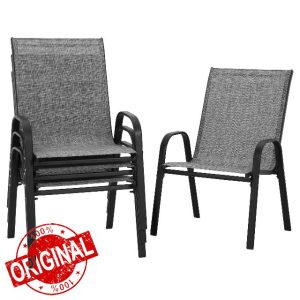PIZZELLO Patio Chairs Set of 4