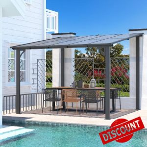 UNIONLINE 3x3m Aluminium Gazebo Outdoor