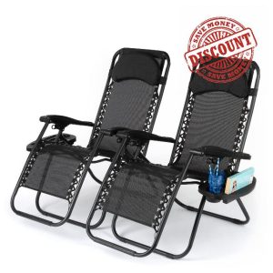 LIVIVO Gravity Chair Set of 2