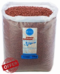 starmerbaits (COLOUR ENHANCER GROWER PRO) high protein koi carp pond feed pellets (adult) 10kg