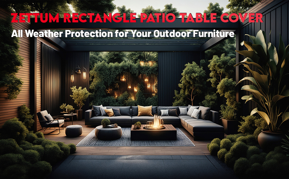 Rectangle Patio Table Cover