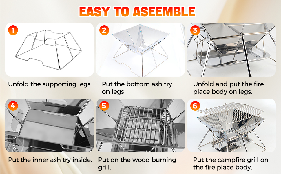 portable fire pit for camping