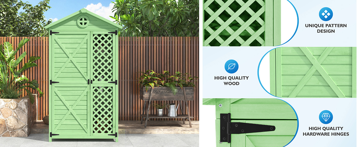 Wooden Garden Shed