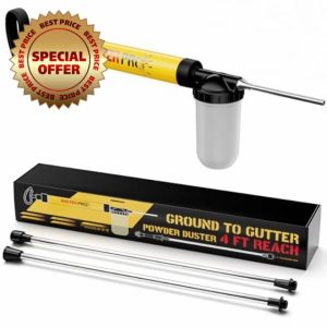 Relime Diatomaceous Earth Powder Duster Extendable Upto 4 FT Long Reach