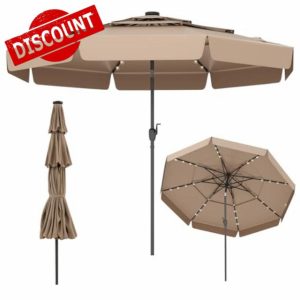 COSTWAY 3M Garden Parasol