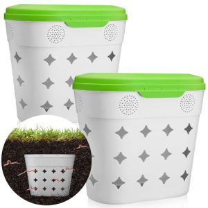8 Gallon Outdoor Compost Bin for Garden Beds