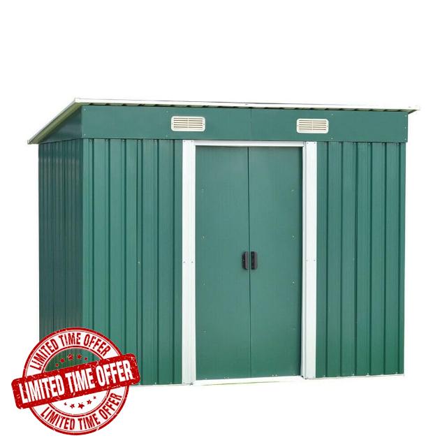 Garden Shed Outdoor Sheds Green