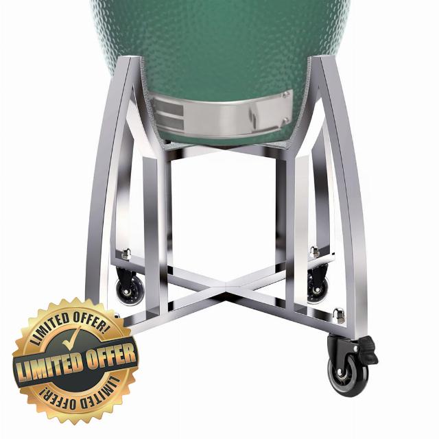 GOOSECHEF Grill Stand for Large Big Green Egg Accessories