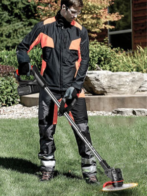 21V Cordless Strimmer, Grass Trimmer with 18,000 RPM and 880W Motor