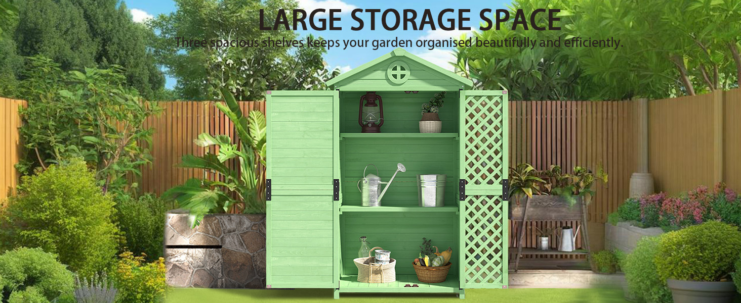 Wooden Garden Shed