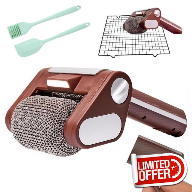 Saker Electric Grill Cleaner Bristle Free