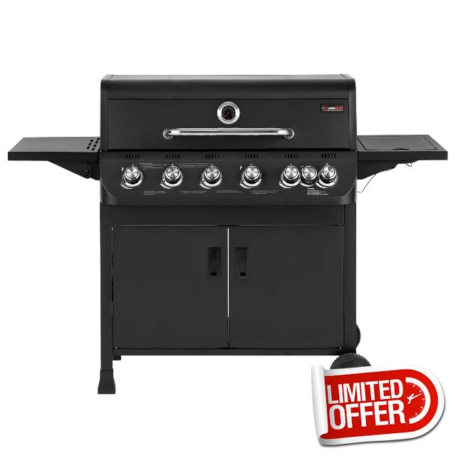 CosmoGrill NEW Emberr 7 Gas Burner 6+1 Barbecue Grill