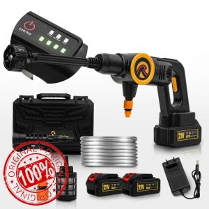 Sunster 21V Cordless Pressure Washer with 2X4000mAh Battery