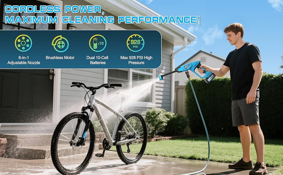 cordless pressure washer