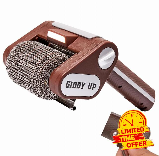 Electric Grill Cleaner Bristle-Free: BBQ Power Brush for Grill Cleaning
