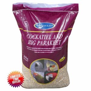 Premium Parakeet Seed Mix – 20 kg Natural Bird Food for Budgies