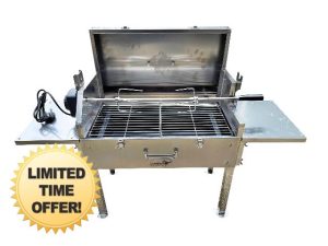 Electric Rotisserie BBQ Grill