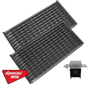 17" Grill Emitter Plates for Charbroil Performance Tru Infrared 2 Burner 300 Grill 463672019 463371116 463672416 463672219 463633316
