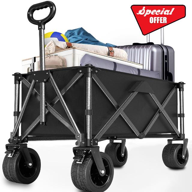 TWZ Festival Trolley on Wide Big Wheels