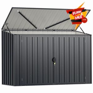 GiantexUK 6x3FT Metal Garden Shed