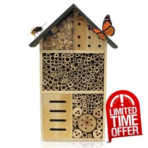 Muntel Insect Hotel - Natural & Weatherproof