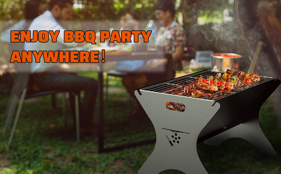 Enjoy BBQ party anywhere