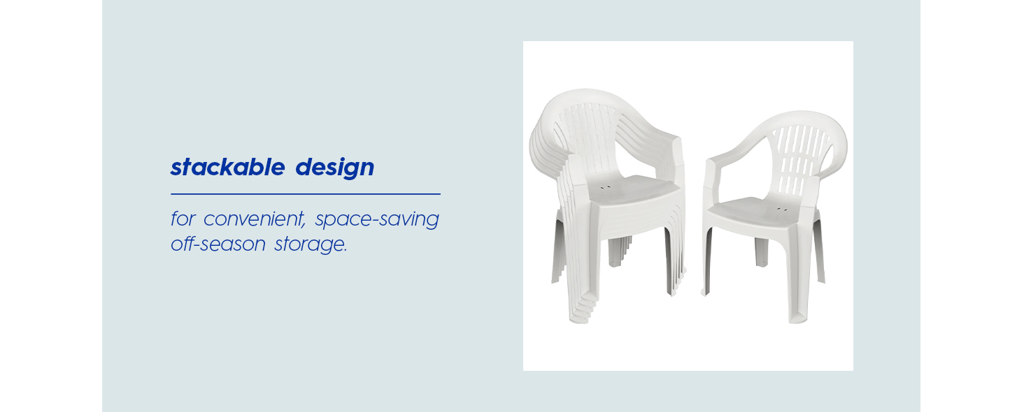Harbour Housewares Polypropylene Patio & Garden Furniture