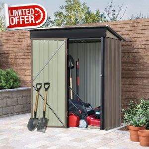 5ft x 3ft Outdoor Garden Storage Shed