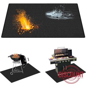Leerweii Grill Mat Floor Protection