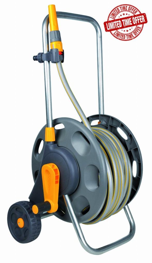 HOZELOCK - Cart Plus 50m (ø 12.5 mm) Assembled : Max Capacity 60m
